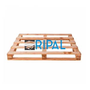 Pallet 100x100cm – Licht – 5 bovenplanken – Gebruikt