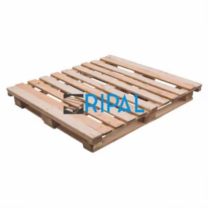Pallet 100x120cm – Zwaar – Rondomlopend – Gebruikt – Lange onderlat